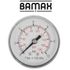 Pressure Gauge 50mm 1/8 Rear Packaged